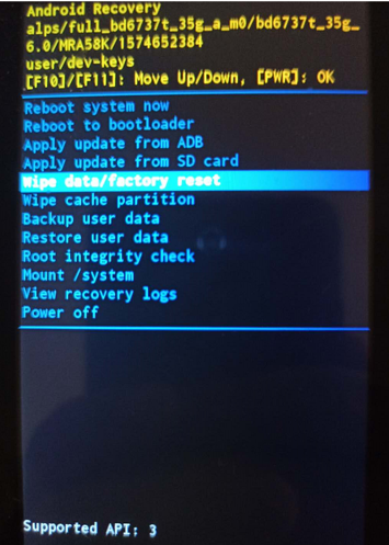 idata70手持机恢复出厂/idata70手持终端无法进入系统2